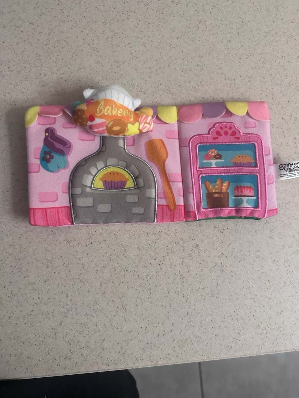Squishville by Squishmallows Bakery Plush Play Scene Playset